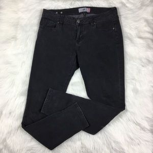 🦋🦋 CAbi Black Gray Jeans Super Skinny #3044 sz8